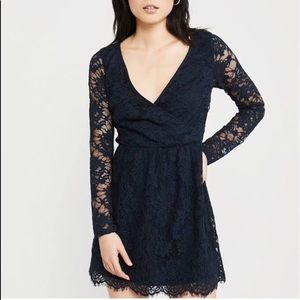 NWOT A&F navy dress!